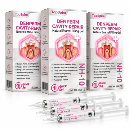 TopSpire® DenPerm Cavity-Repair Natural Enamel Filling Gel
